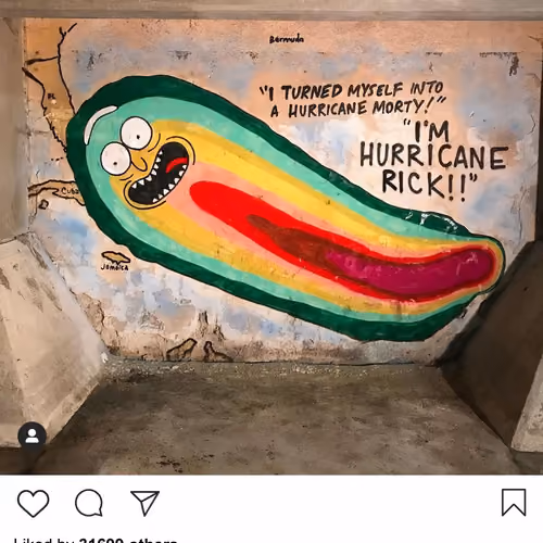 Lushsux #2775 - Mural Rick and Morty