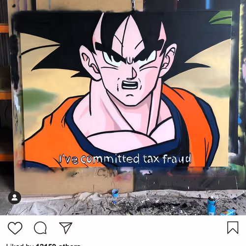 Lushsux #3309 - Painting Goku