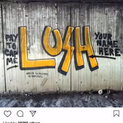 Lushsux #1518 - Graffiti