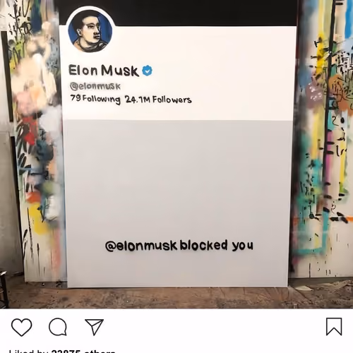 Lushsux #3372 - Painting Elon Musk