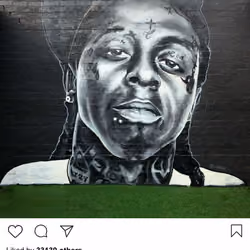 Lushsux #3934 - Mural Lil Wayne