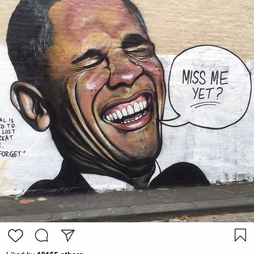 Lushsux #2598 - Mural Obama