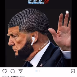 Lushsux #3362 - Shit Post Donald Trump Martin Luther King Jr.