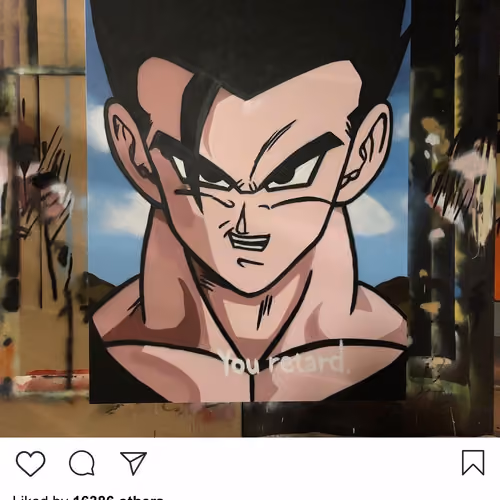 Lushsux #3314 - Painting Goku