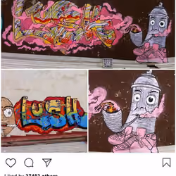 Lushsux #448 - Graffiti