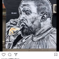 Lushsux #3726 - Mural Kanye West
