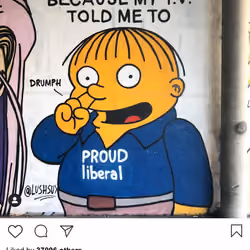 Lushsux #3224 - Mural The Simpsons