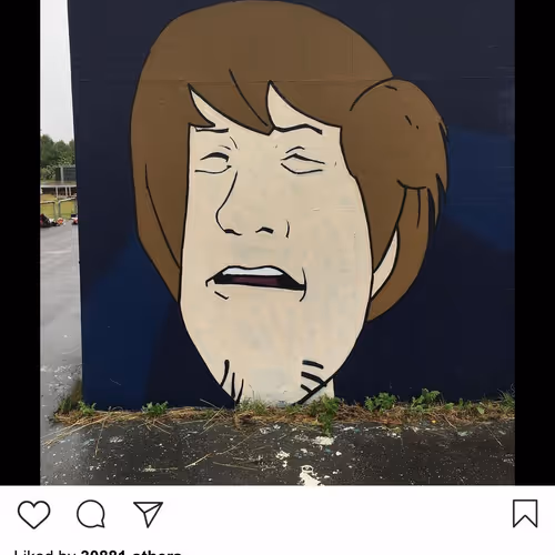 Lushsux #2674 - Mural Scooby Doo