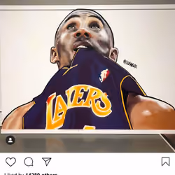 Lushsux #3803 - Mural Kobe Bryant