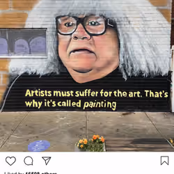 Lushsux #2650 - Mural Danny DeVito