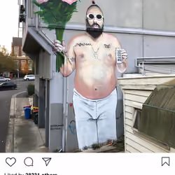 Lushsux #2654 - Mural The Fat Jewish