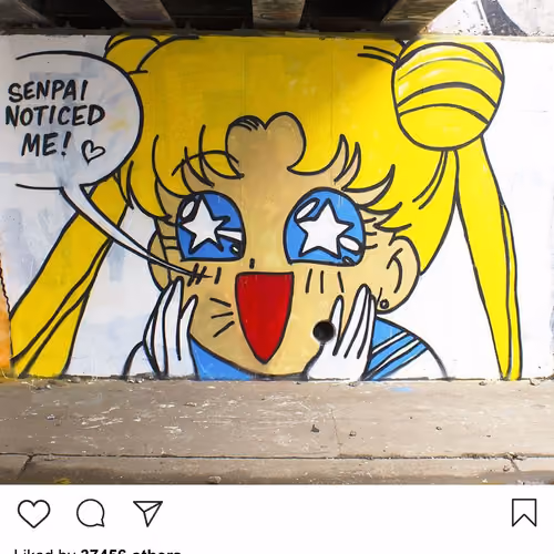 Lushsux #2181 - Mural Sailor Moon