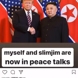 Lushsux #3867 - Shit Post Donald Trump Kim Jong-un