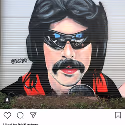 Lushsux #3081 - Mural DrDisrespect
