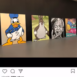 Lushsux #3377 - Painting Donald Duck Chungus