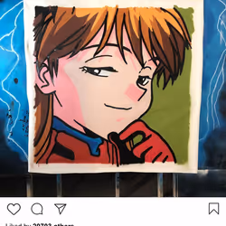 Lushsux #3578 - Painting Asuka