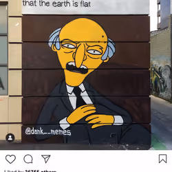 Lushsux #2658 - Mural The Simpsons
