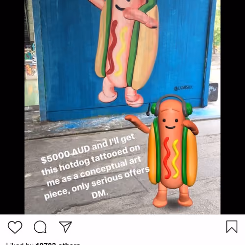 Lushsux #2692 - Mural Hot Dog Filter