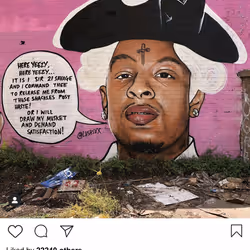 Lushsux #3392 - Mural 21Savage
