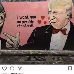 Lushsux #2607 - Mural Donald Trump