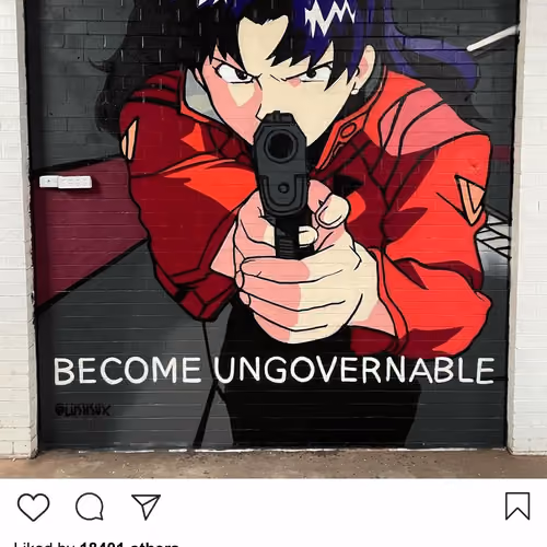 Lushsux #4402 - Mural Misato Katsuragi
