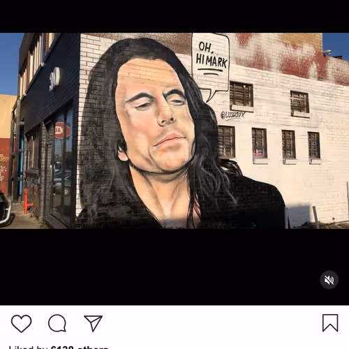 Lushsux #2966 - Mural Tommy Wiseau