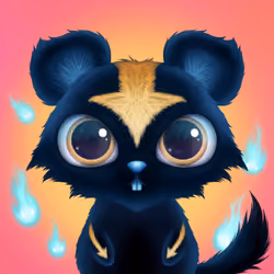 Magic Forest Pet #3145