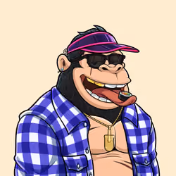 Smokin' Gorilla #3320