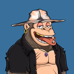 Smokin' Gorilla #4910