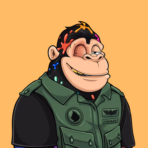Smokin' Gorilla #4394