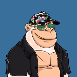 Smokin' Gorilla #4359