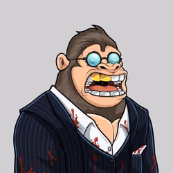Smokin' Gorilla #4193