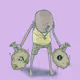 8677