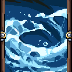 The Battle Of The 3 Elements. Water Card #252