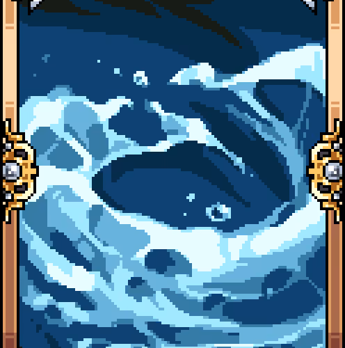The Battle Of The 3 Elements. Water Card #536