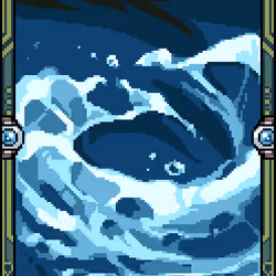 The Battle Of The 3 Elements. Water Card #34