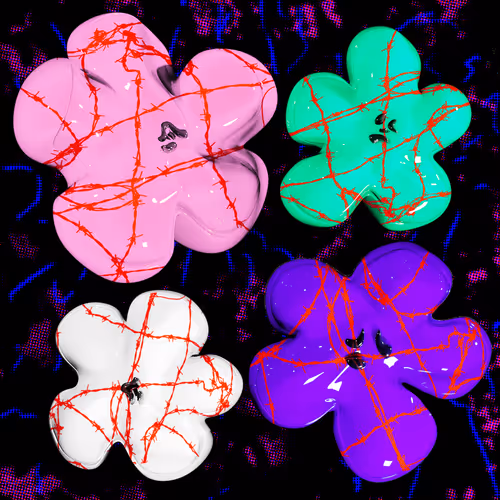 Flowers Flowers Flowers By Philip Colbert