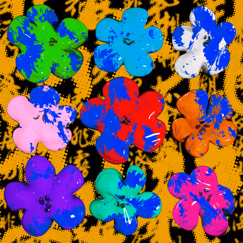 Flowers Flowers Flowers By Philip Colbert