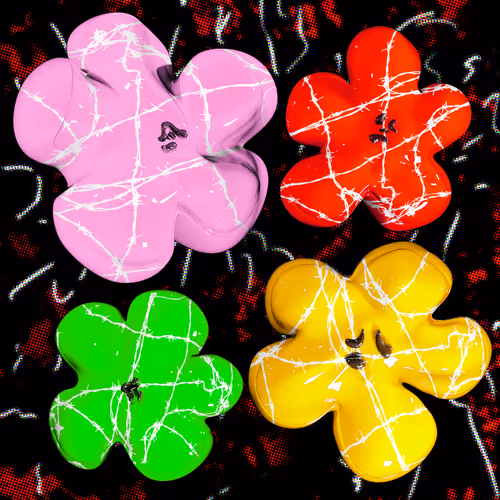Flowers Flowers Flowers By Philip Colbert