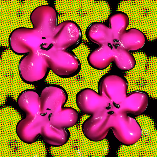 Flowers Flowers Flowers By Philip Colbert