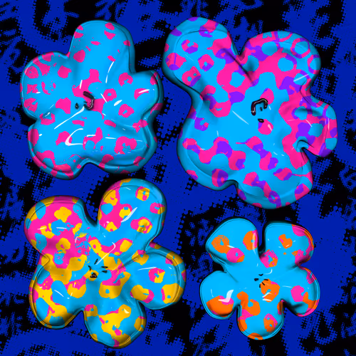 Flowers Flowers Flowers By Philip Colbert