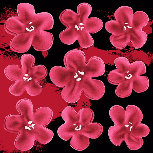 Flowers Flowers Flowers By Philip Colbert