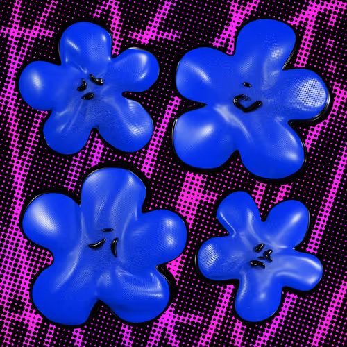 Flowers Flowers Flowers By Philip Colbert