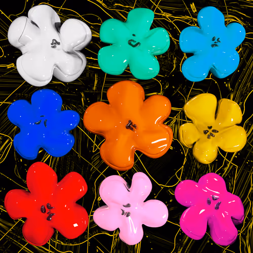 Flowers Flowers Flowers By Philip Colbert