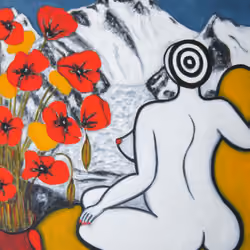 [Chae Tongyull] Poppies, Nude and  Dhaulagiri #2