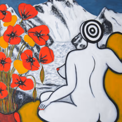 [Chae Tongyull] Poppies, Nude and  Dhaulagiri #1