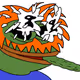 6911