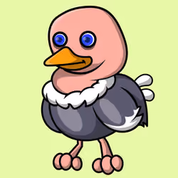 Blue Eye Ostrich