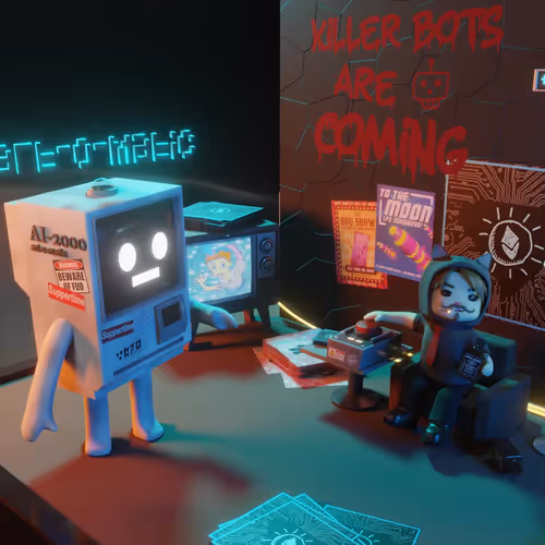Wagmi Corp The Future Is Here Glitch