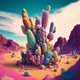 Psychedelic Cactus